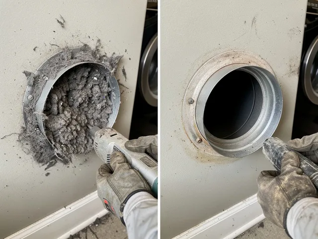 Professional clogged vent cleaning by Parma Heights Dryer Vent Cleaning in Parma Heights
