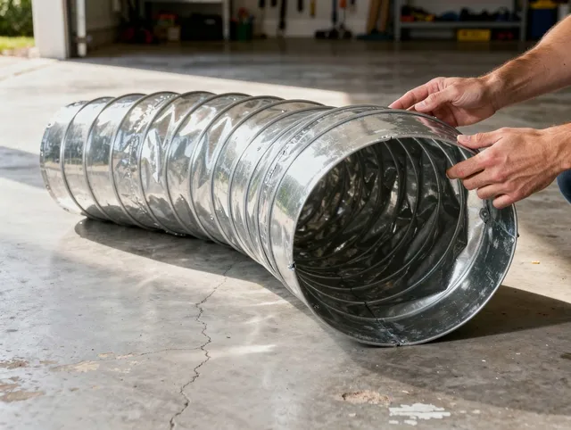 Parma Heights Dryer Vent Cleaning specialist using advanced equipment for thorough duct cleaning in Parma Heights