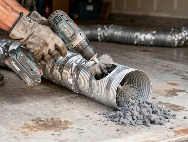 Professional duct cleaning by Parma Heights Dryer Vent Cleaning in Parma Heights