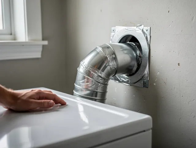 Parma Heights Dryer Vent Cleaning expert performing professional dryer vent repair and installation in Parma Heights